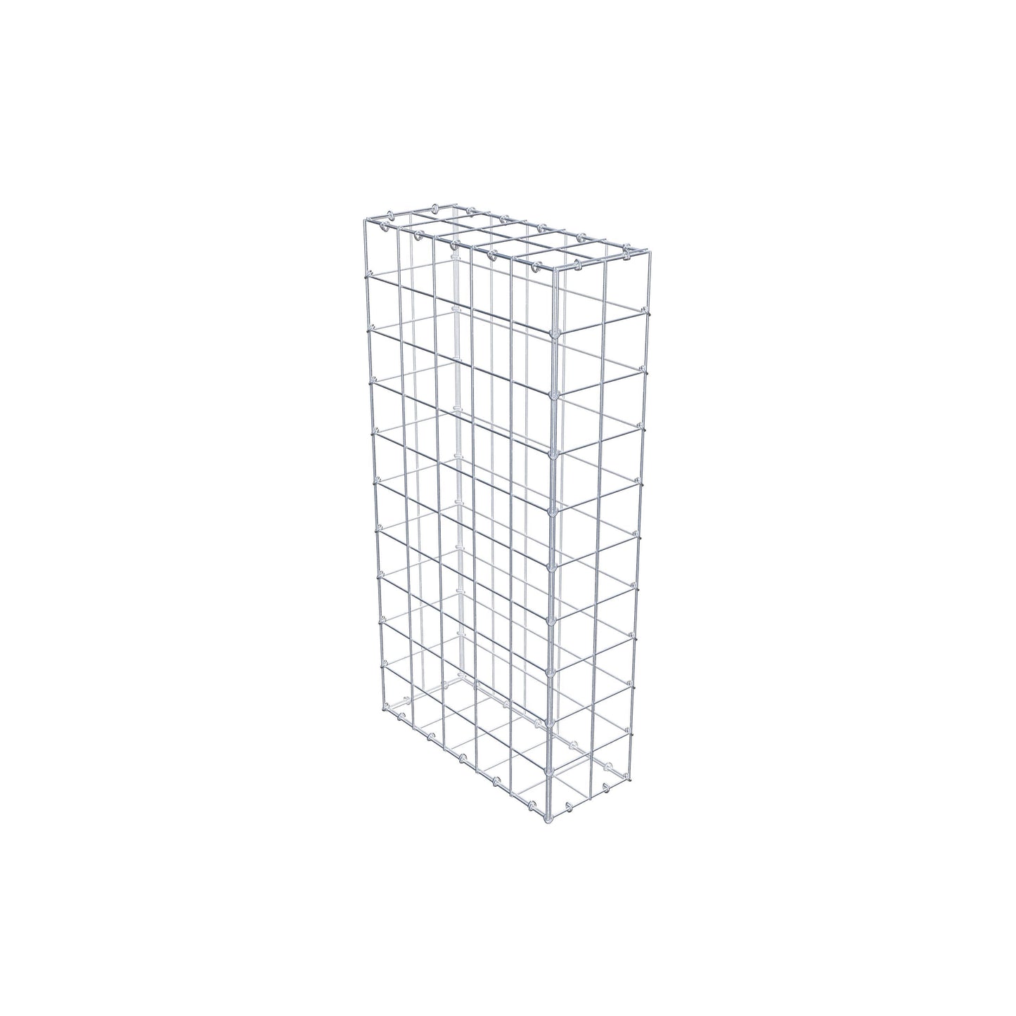Schanskorf 100 cm x 50 cm x 20 cm (L x H x D), maaswijdte 10 cm x 10 cm, C-ring