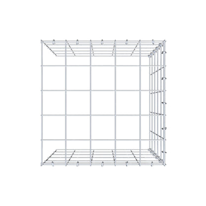 Gavión adicional tipo 4 50 cm x 50 cm x 50 cm (L x A x P), malla 10 cm x 10 cm, anillo en C