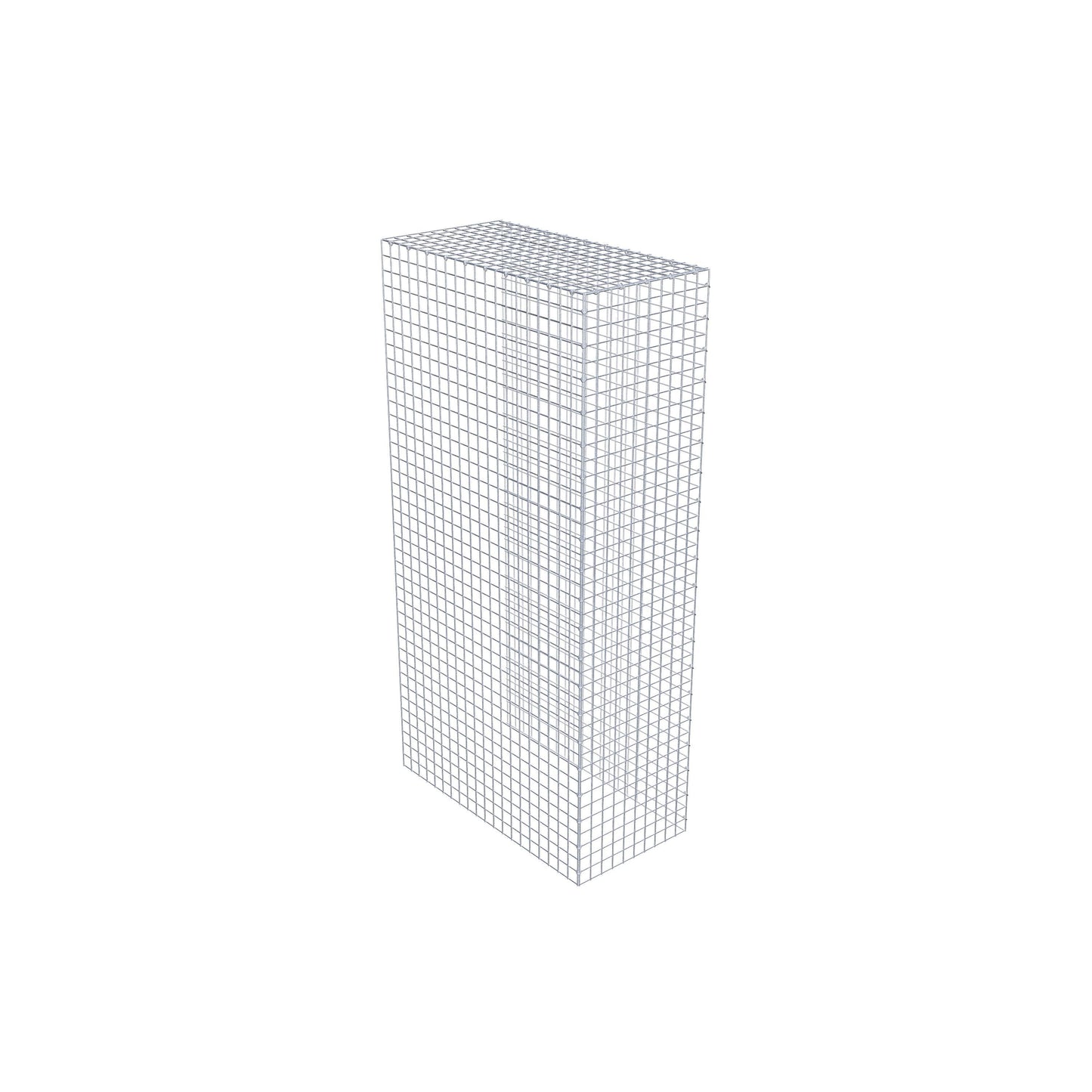 Gavión adicional tipo 4 200 cm x 100 cm x 50 cm (L x A x P), malla 5 cm x 5 cm, anillo en C