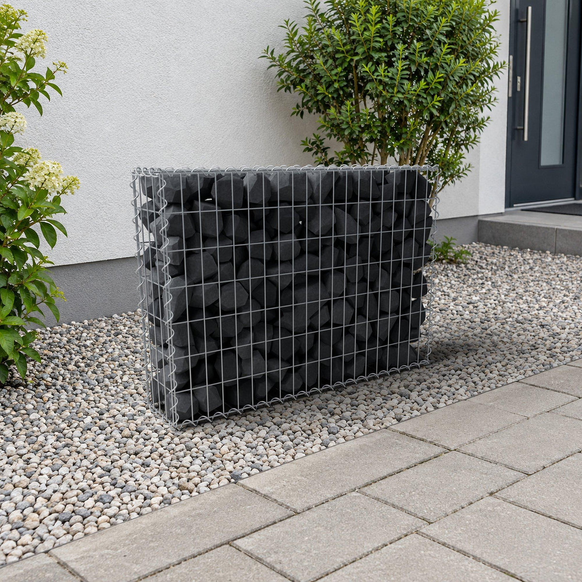 Gabion 100 cm x 70 cm x 20 cm (L x H x P), mailles 5 cm x 10 cm, spirale