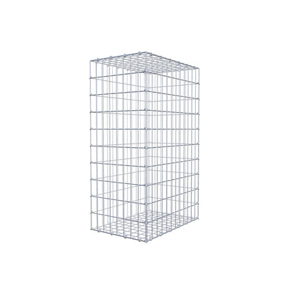 Gabion 100 cm x 60 cm x 40 cm (L x H x D), mesh size 5 cm x 10 cm, C-ring
