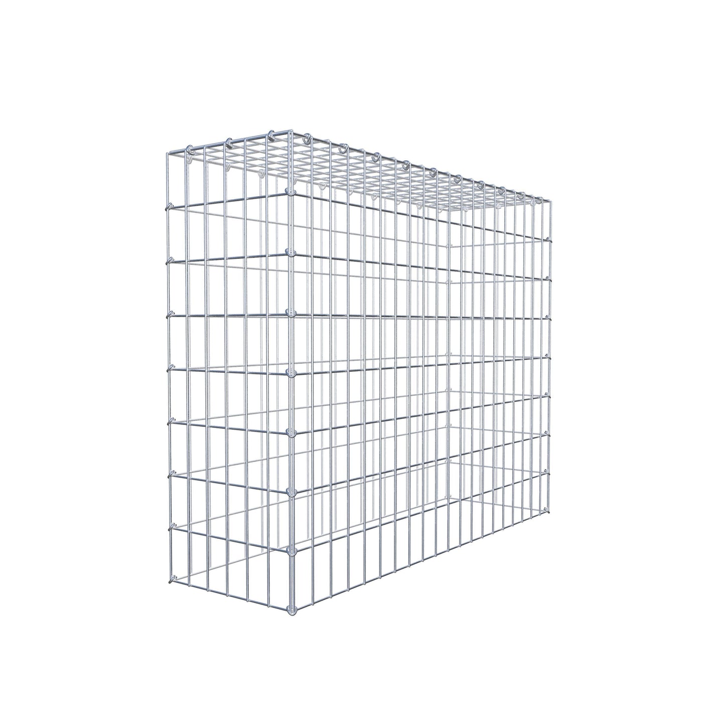Type 3 oplegkorf 100 cm x 80 cm x 30 cm (L x H x D), maaswijdte 5 cm x 10 cm, C-ring