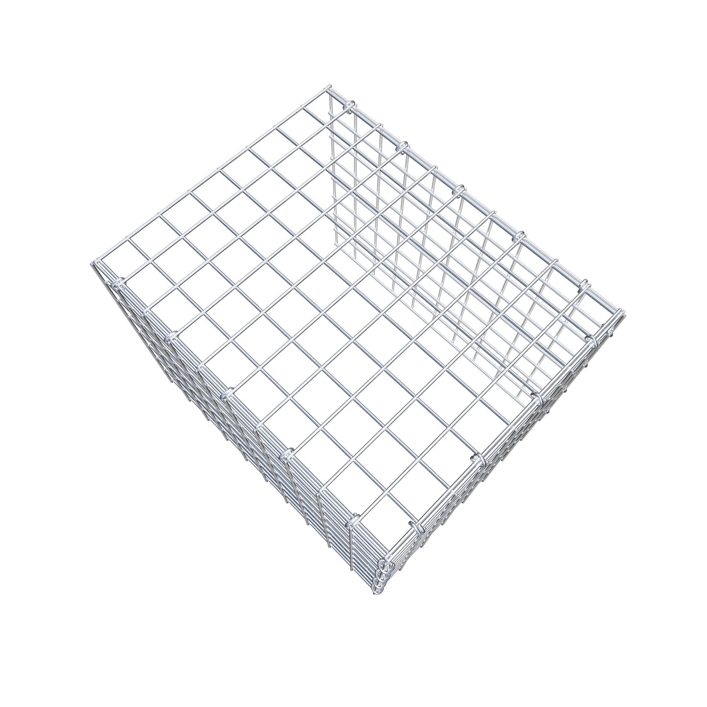 Toegevoegde pool type 4 50 cm x 40 cm x 40 cm (L x H x D), maaswijdte 5 cm x 5 cm, C-ring