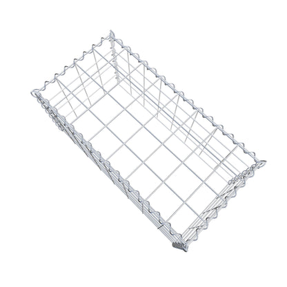 Add-on schanskorf type 3 80 cm x 40 cm x 40 cm (L x H x D), maaswijdte 10 cm x 10 cm, spiraal