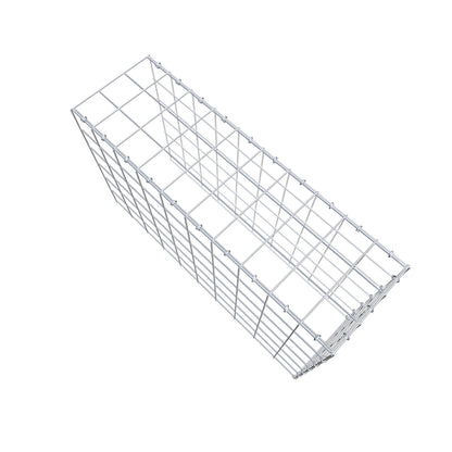 Gavión adicional tipo 4 100 cm x 60 cm x 30 cm (L x A x P), malla 10 cm x 10 cm, anillo en C