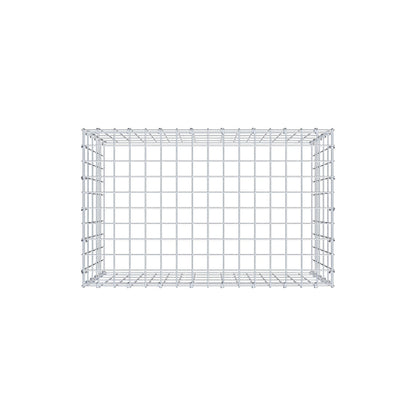 Toegevoegde pool type 3 80 cm x 50 cm x 50 cm (L x H x D), maaswijdte 5 cm x 10 cm, C-ring