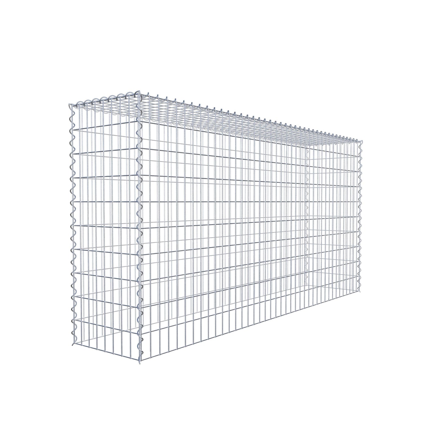 Add-on schanskorf type 3 200 cm x 100 cm x 40 cm (L x H x D), maaswijdte 5 cm x 10 cm, spiraalvormig