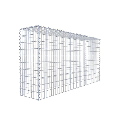 Add-on schanskorf type 3 200 cm x 100 cm x 40 cm (L x H x D), maaswijdte 5 cm x 10 cm, spiraalvormig