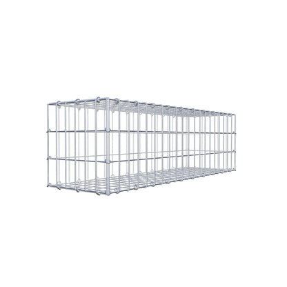 Gabion 100 cm x 30 cm x 30 cm (L x H x D), maskestørrelse 5 cm x 10 cm, C-ring