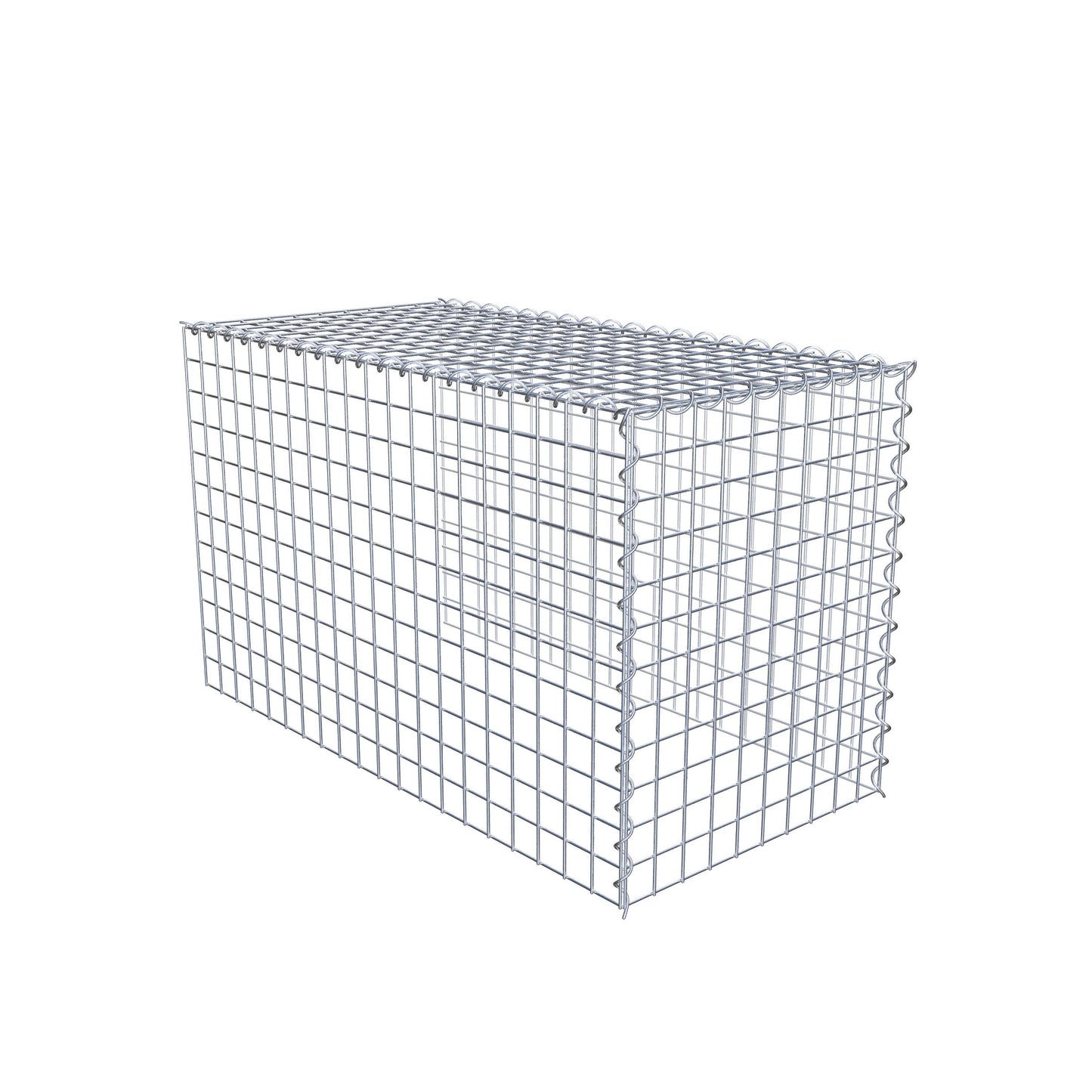 Gavión complementario tipo 4 100 cm x 60 cm x 50 cm (L x A x P), malla 5 cm x 5 cm, espiral