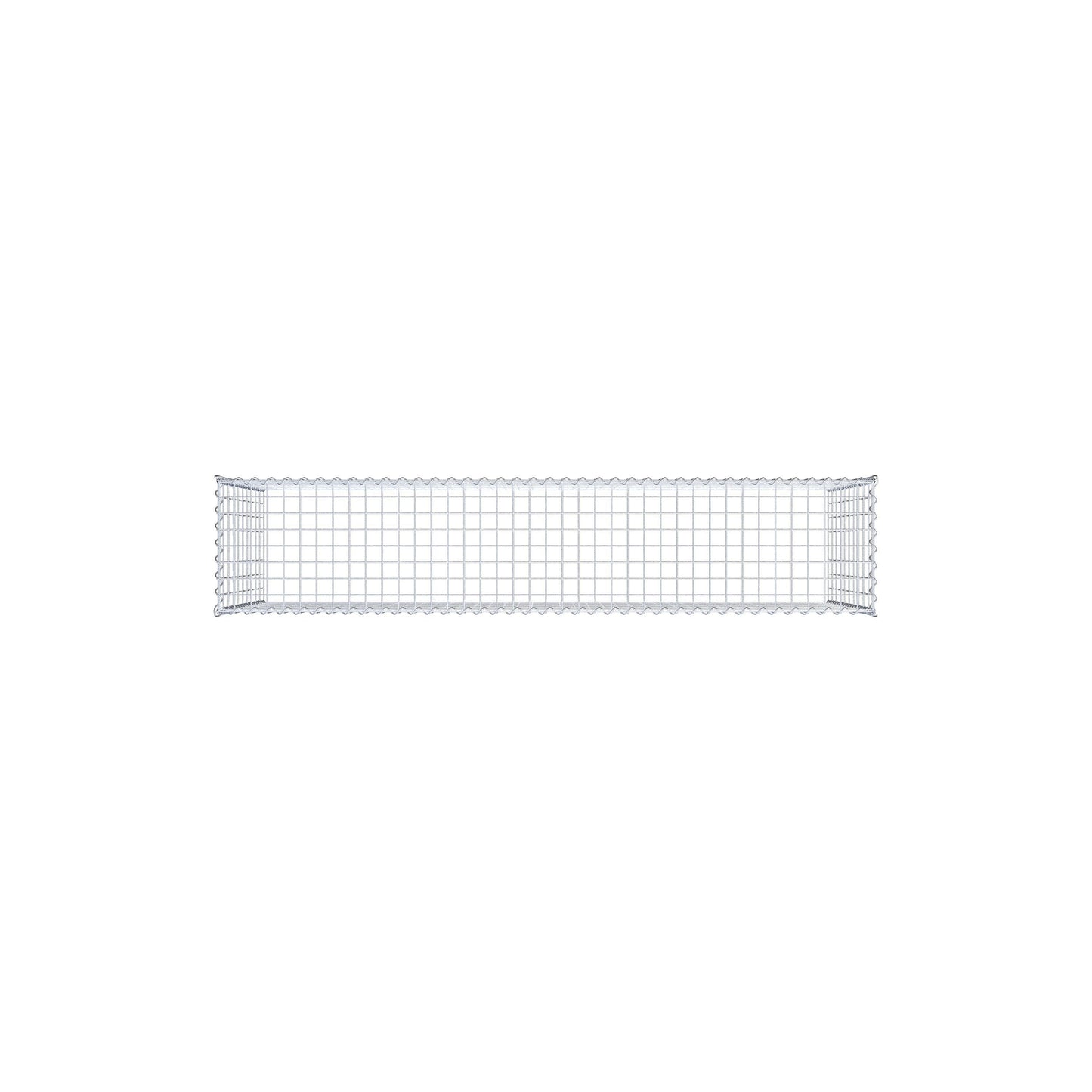 Add-on schanskorf type 3 200 cm x 100 cm x 40 cm (L x H x D), maaswijdte 5 cm x 10 cm, spiraalvormig