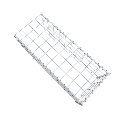 Gabião tipo 4 100 cm x 40 cm x 40 cm (C x A x P), malhagem 10 cm x 10 cm, espiral