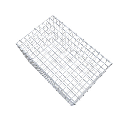 Gabion 80 cm x 50 cm x 50 cm (L x H x D), maskstorlek 5 cm x 10 cm, C-ring