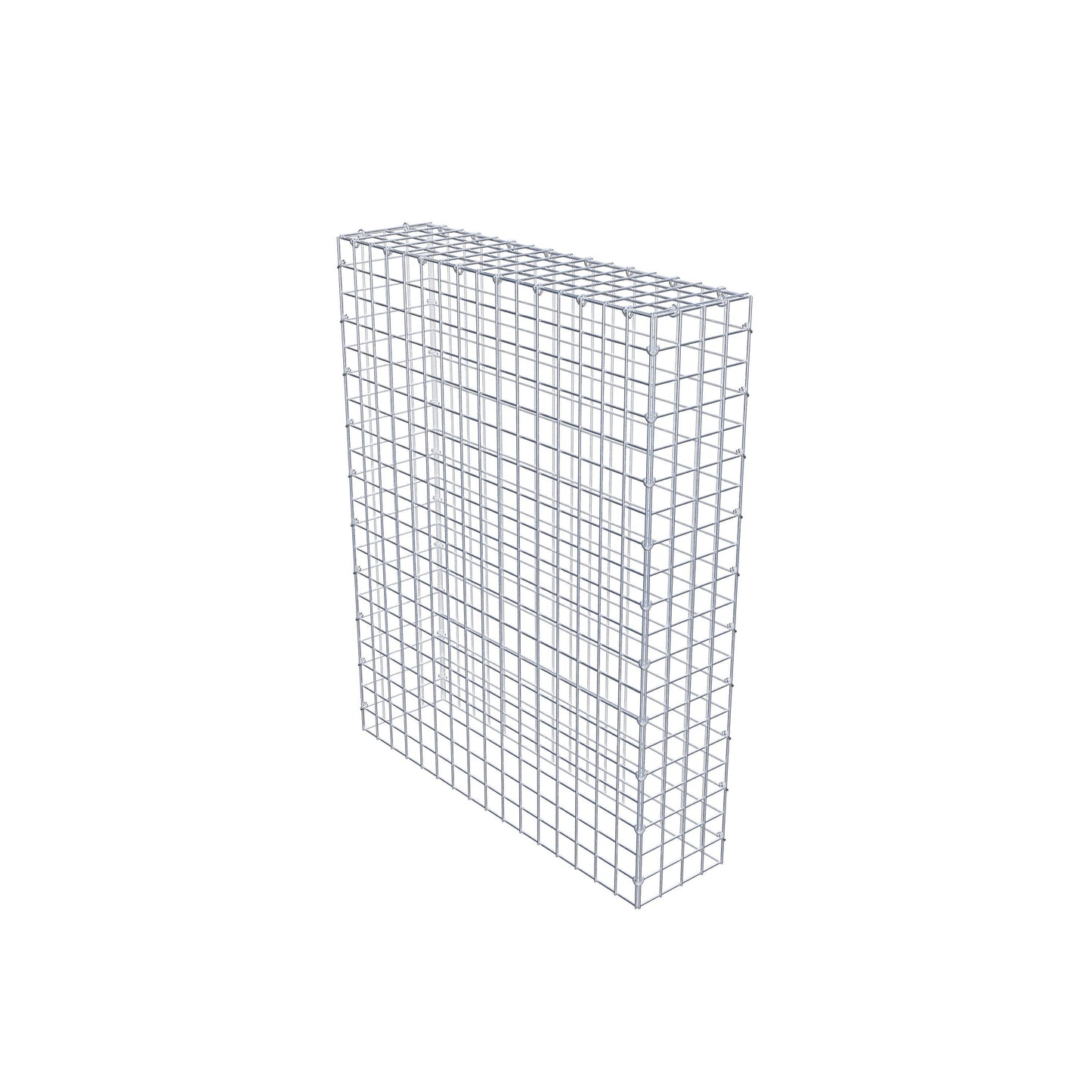 Type 3 oplegkorf 100 cm x 80 cm x 20 cm (L x H x D), maaswijdte 5 cm x 5 cm, C-ring