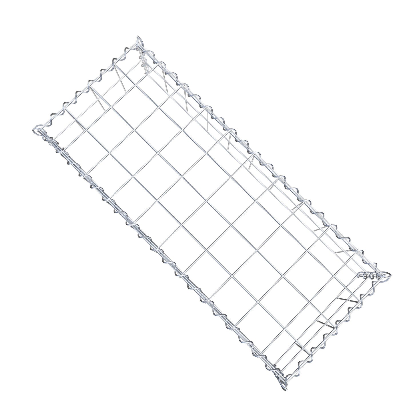 Add-on schanskorf type 3 100 cm x 20 cm x 40 cm (L x H x D), maaswijdte 10 cm x 10 cm, spiraal