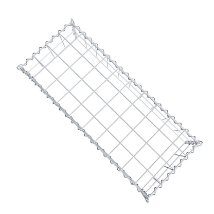 Add-on schanskorf type 3 100 cm x 20 cm x 40 cm (L x H x D), maaswijdte 10 cm x 10 cm, spiraal