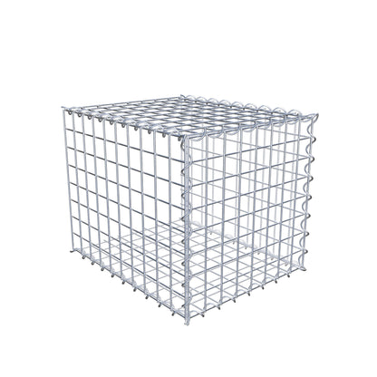 Opvokset gabion type 2 50 cm x 40 cm x 40 cm (L x H x D), maskestørrelse 5 cm x 5 cm, spiral
