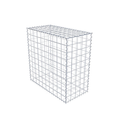 Set van 2 schanskorven 100 cm x 100 cm x 50 cm (L x H x D), maaswijdte 10 x 10 cm, spiraalvormig