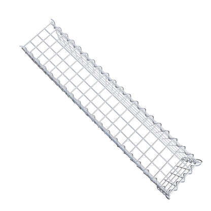 Grown-on gabion type 4 100 cm x 20 cm x 20 cm (L x H x D), mesh size 5 cm x 5 cm, spiral