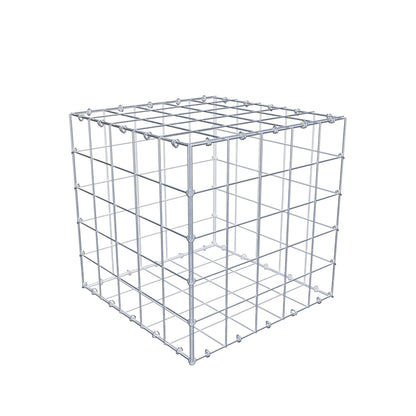 Schanskorf 50 cm x 50 cm x 50 cm (L x H x D), maaswijdte 10 cm x 10 cm, C-ring