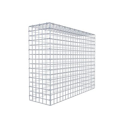 Mounted gabion type 3 100 cm x 80 cm x 30 cm (L x H x D), mesh size 5 cm x 5 cm, C-ring