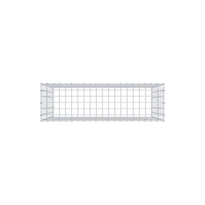 Type 3 oplegkorf 100 cm x 80 cm x 30 cm (L x H x D), maaswijdte 5 cm x 10 cm, C-ring