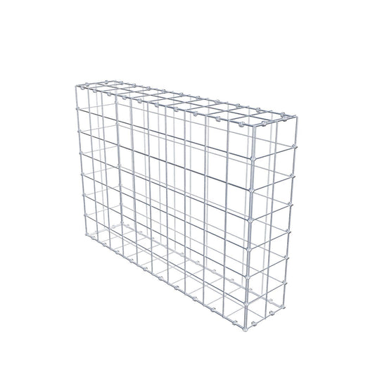 Schanskorf 100 cm x 70 cm x 20 cm (L x H x D), maaswijdte 10 x 10 cm, spiraalring