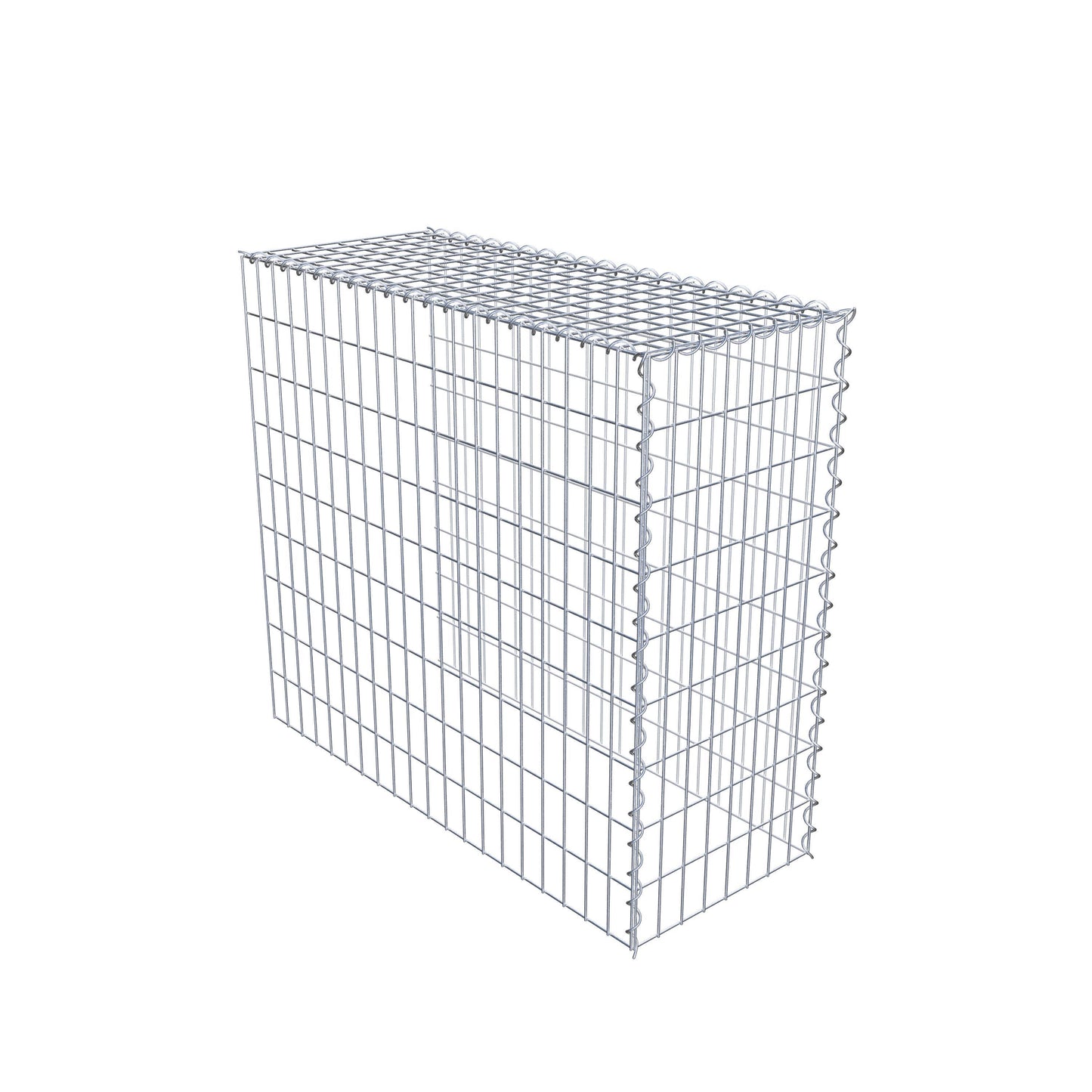 Gavión complementario tipo 4 100 cm x 90 cm x 40 cm (L x A x P), malla 5 cm x 10 cm, espiral