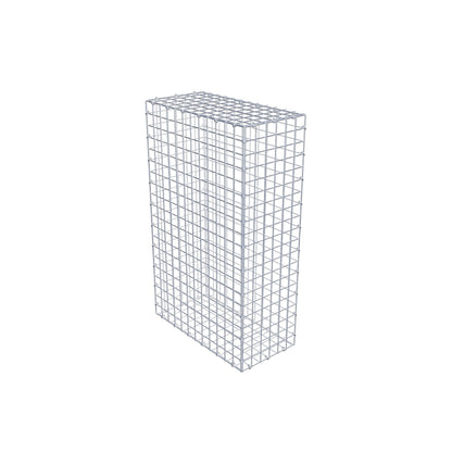 Schanskorf 100 cm x 60 cm x 30 cm (L x H x D), maaswijdte 5 cm x 5 cm, C-ring
