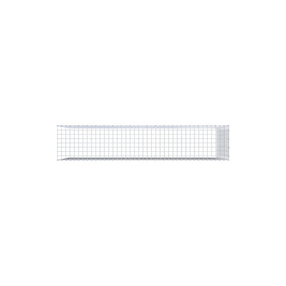Mounted gabion type 4 200 cm x 100 cm x 40 cm (L x H x D), mesh size 5 cm x 5 cm, C-ring