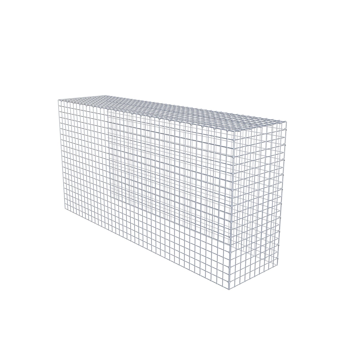 Gavión adicional tipo 4 200 cm x 100 cm x 50 cm (L x A x P), malla 5 cm x 5 cm, anillo en C