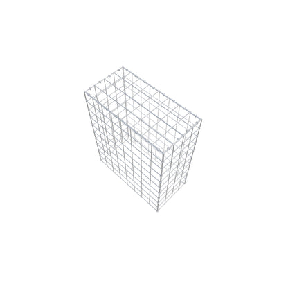 Gabião Tipo 3 100 cm x 80 cm x 40 cm (C x A x P), malhagem 10 cm x 10 cm, anel C