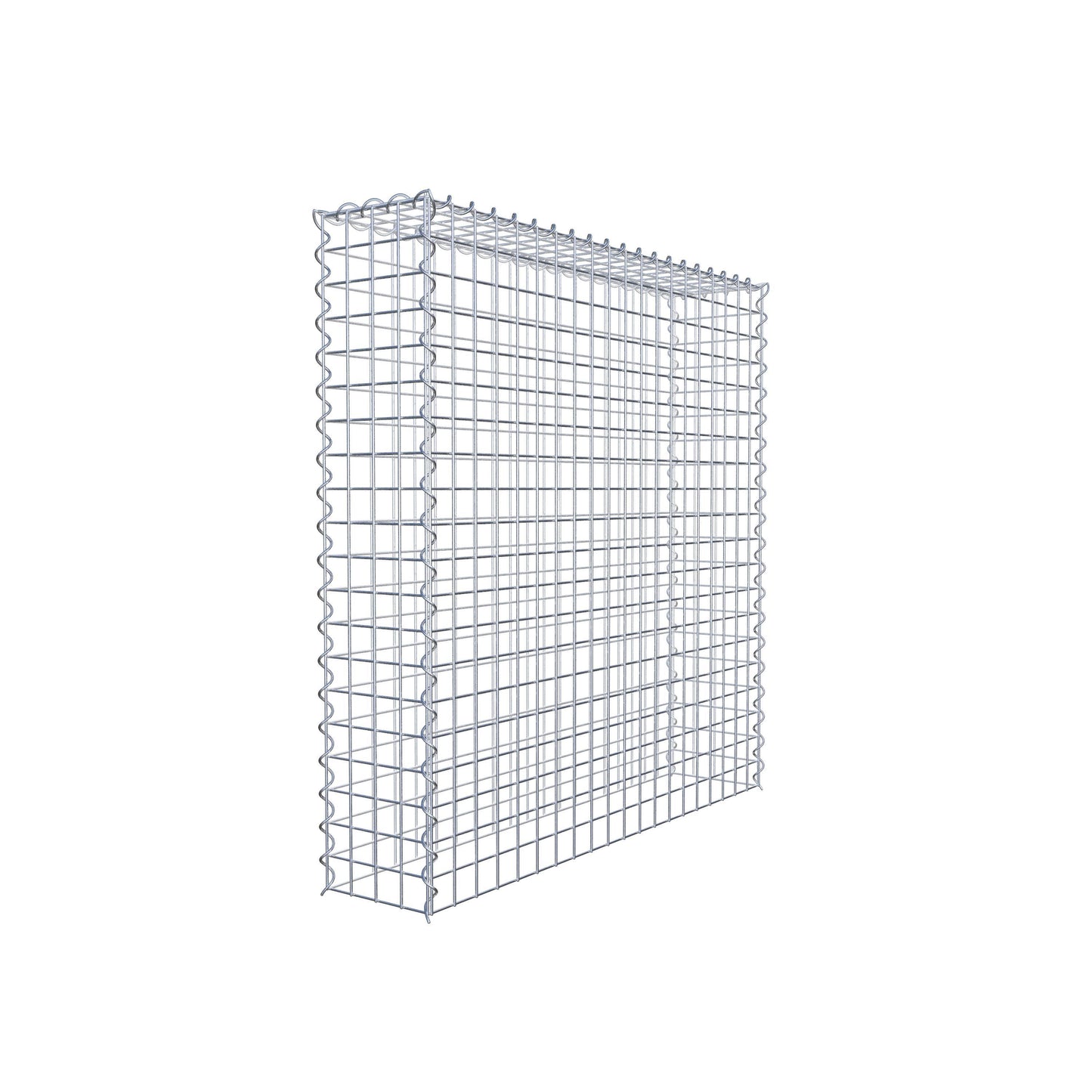Gavión complementario tipo 3 100 cm x 100 cm x 20 cm (L x A x P), malla 5 cm x 5 cm, espiral