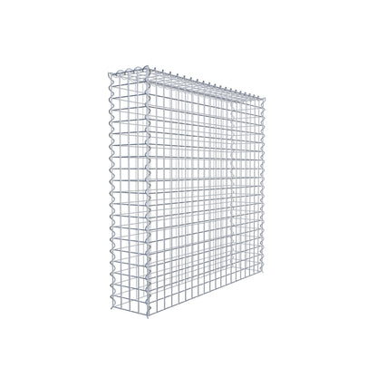 Gavión complementario tipo 3 100 cm x 100 cm x 20 cm (L x A x P), malla 5 cm x 5 cm, espiral