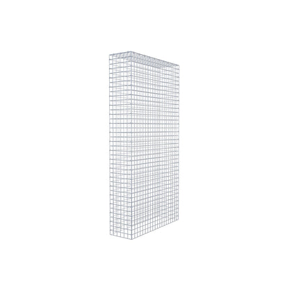 Opzetpaal type 3 200 cm x 100 cm x 30 cm (L x H x D), maaswijdte 5 cm x 5 cm, C-ring