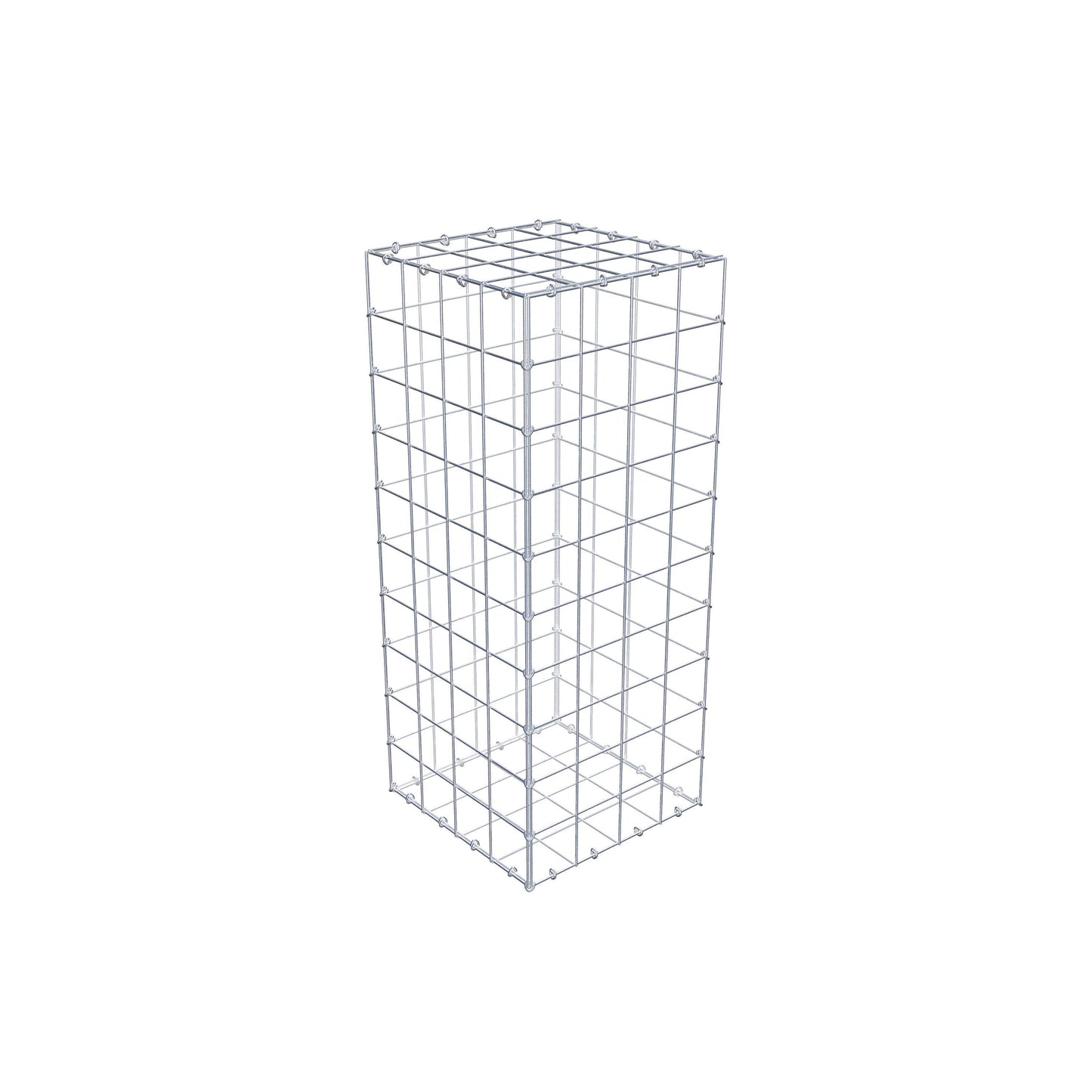 Schanskorf 100 cm x 40 cm x 40 cm (L x H x D), maaswijdte 10 cm x 10 cm, C-ring