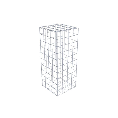 Schanskorf 100 cm x 40 cm x 40 cm (L x H x D), maaswijdte 10 cm x 10 cm, C-ring