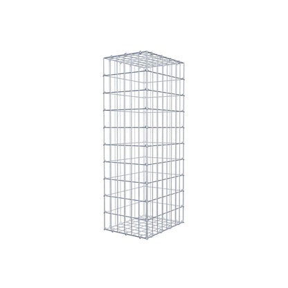 Gabião 100 cm x 40 cm x 30 cm (C x A x P), malhagem 5 cm x 10 cm, anel C