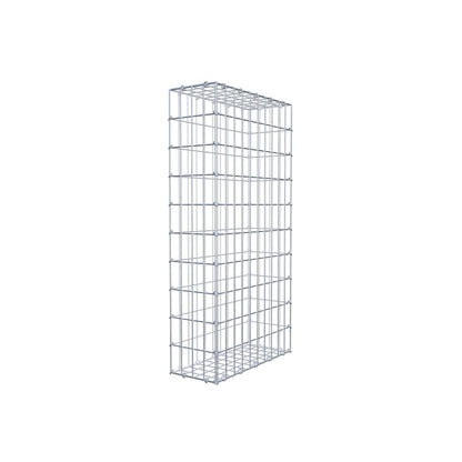 Schanskorf 100 cm x 50 cm x 20 cm (L x H x D), maaswijdte 5 cm x 10 cm, C-ring