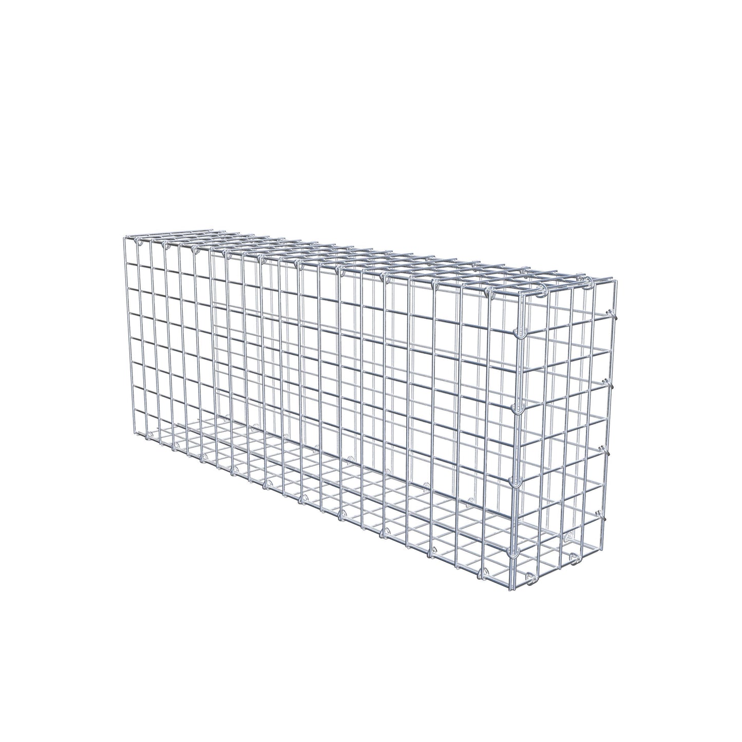 Fourche rapportée type 2 100 cm x 40 cm x 20 cm (L x H x P), mailles 5 cm x 5 cm, anneau C