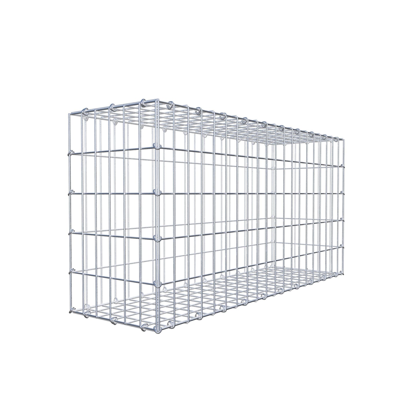 Schanskorf 100 cm x 50 cm x 30 cm (L x H x D), maaswijdte 5 cm x 10 cm, C-ring