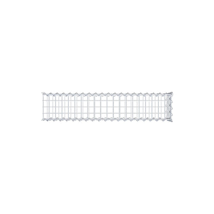 Gabbione aggiuntivo tipo 2 100 cm x 20 cm x 20 cm (L x A x P), dimensione maglia 5 cm x 5 cm, a spirale