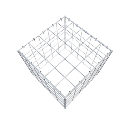 Gavión adicional tipo 3 50 cm x 50 cm x 50 cm (L x A x P), malla 10 cm x 10 cm, anillo en C