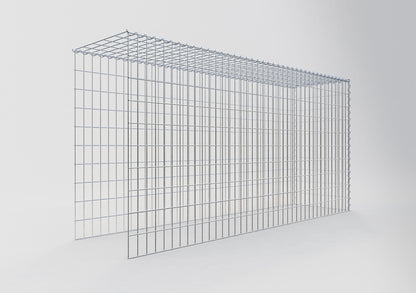 Gabbione aggiuntivo tipo 4 200 cm x 100 cm x 50 cm (L x A x P), maglia 5 cm x 10 cm, spirale