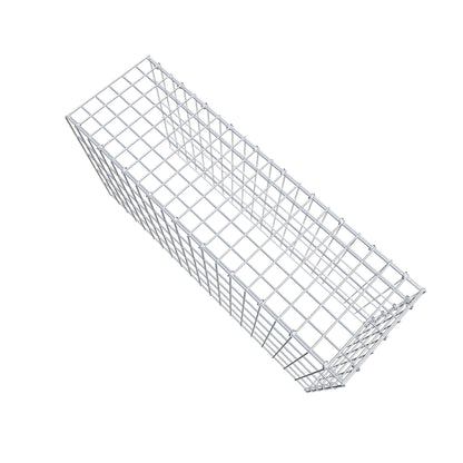 Type 4 oplegkorf 100 cm x 50 cm x 30 cm (L x H x D), maaswijdte 5 cm x 10 cm, C-ring
