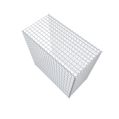 Opvokset gabion type 2 100 cm x 100 cm x 50 cm (L x H x D), maskestørrelse 5 cm x 5 cm, spiral