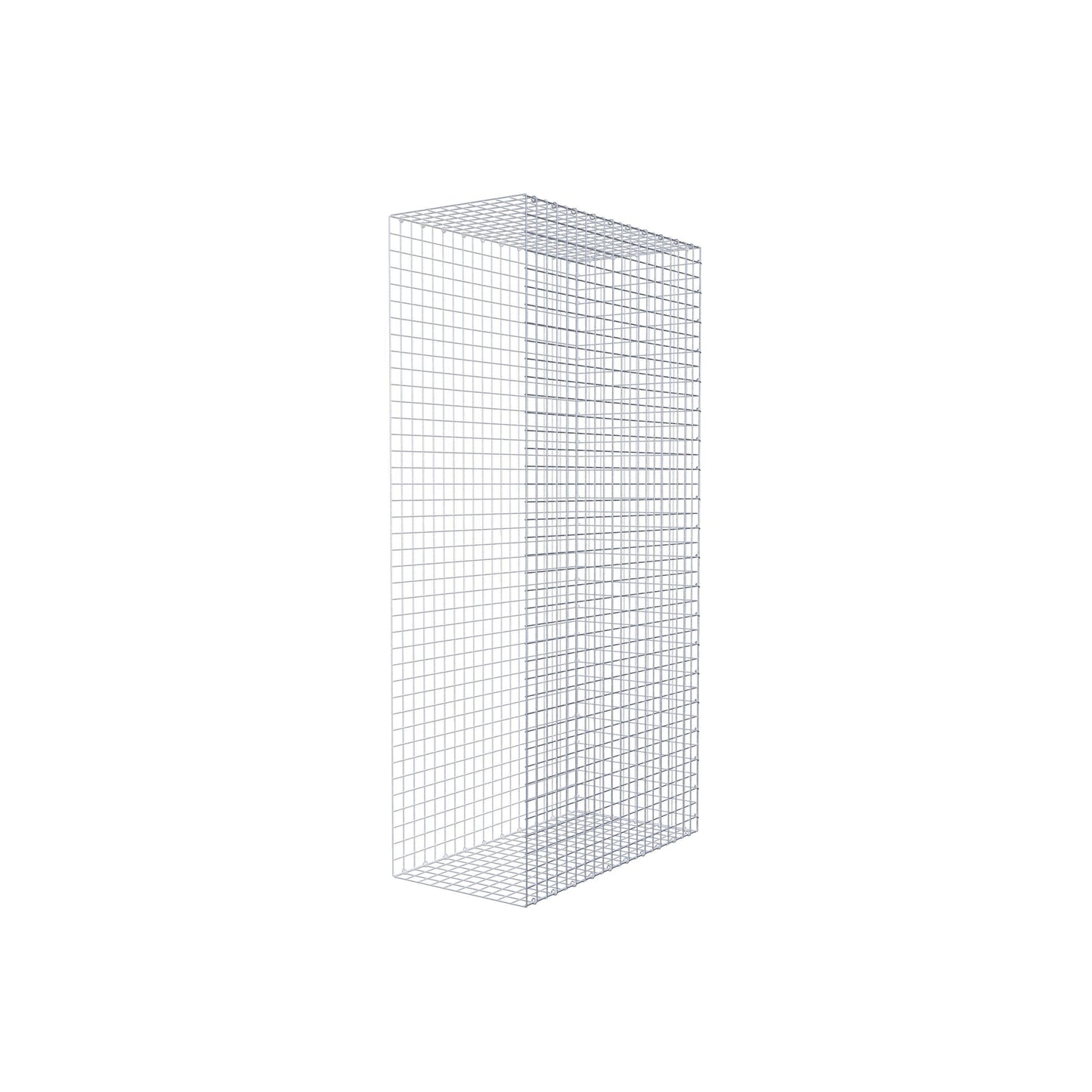 Opzetpaal type 2 200 cm x 100 cm x 50 cm (L x H x D), maaswijdte 5 cm x 5 cm, C-ring