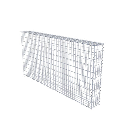 Anbaugabione Typ 2 200 cm x 100 cm x 20 cm (L x H x T), Maschenweite 5 cm x 10 cm, Spirale