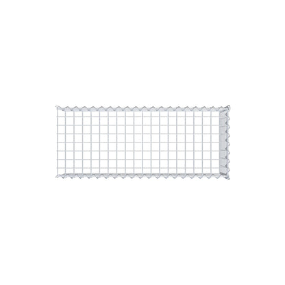 Gavión complementario tipo 4 100 cm x 30 cm x 40 cm (L x A x P), malla 5 cm x 5 cm, espiral