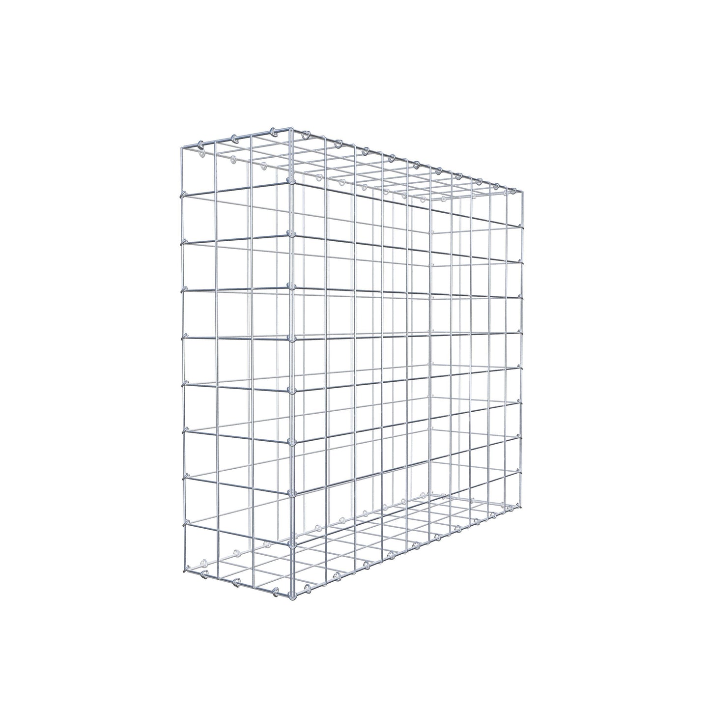 Schanskorf 100 cm x 90 cm x 30 cm (L x H x D), maaswijdte 10 cm x 10 cm, C-ring